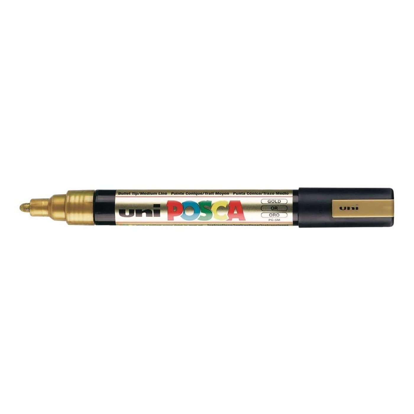UNI POSCA - zlatá, PC-5M /2,5mm/