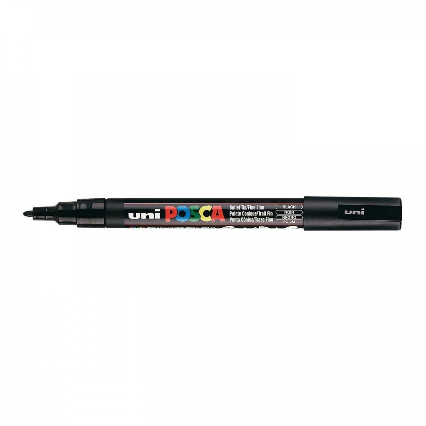 UNI POSCA - čierna, PC-3M /1,5mm/