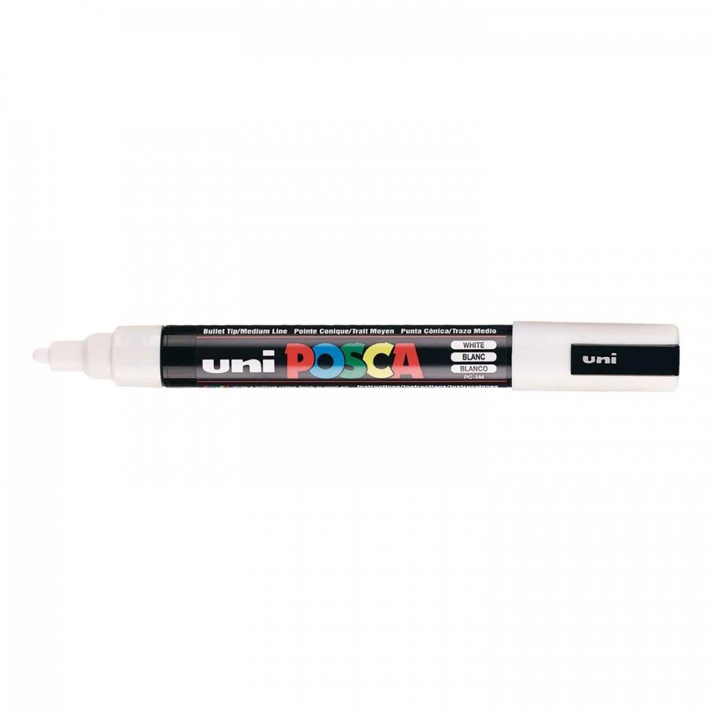 UNI POSCA - biela, PC-5M /2,5mm/