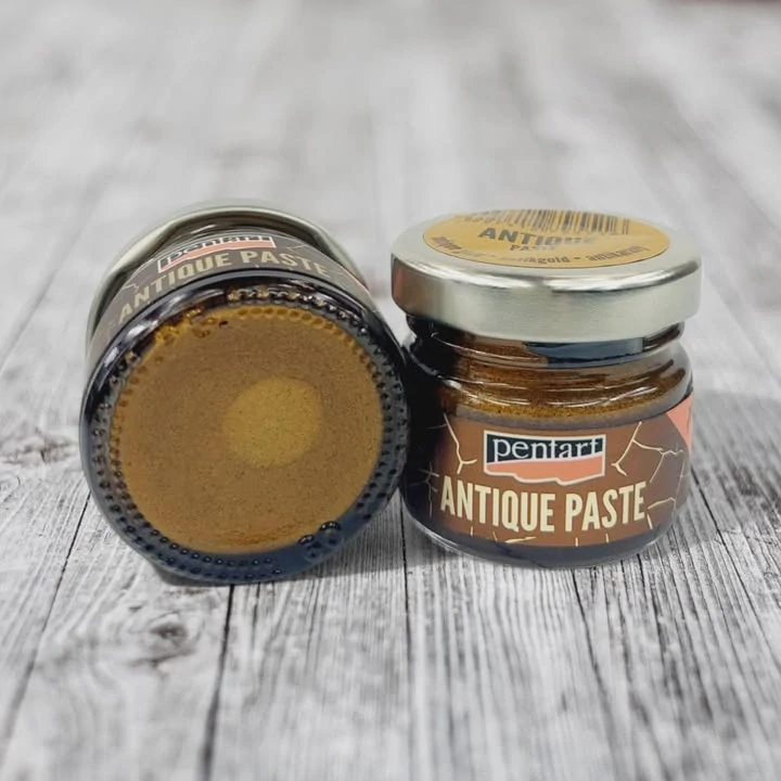 Pasta na antikovanie 20ml - antická zlatá