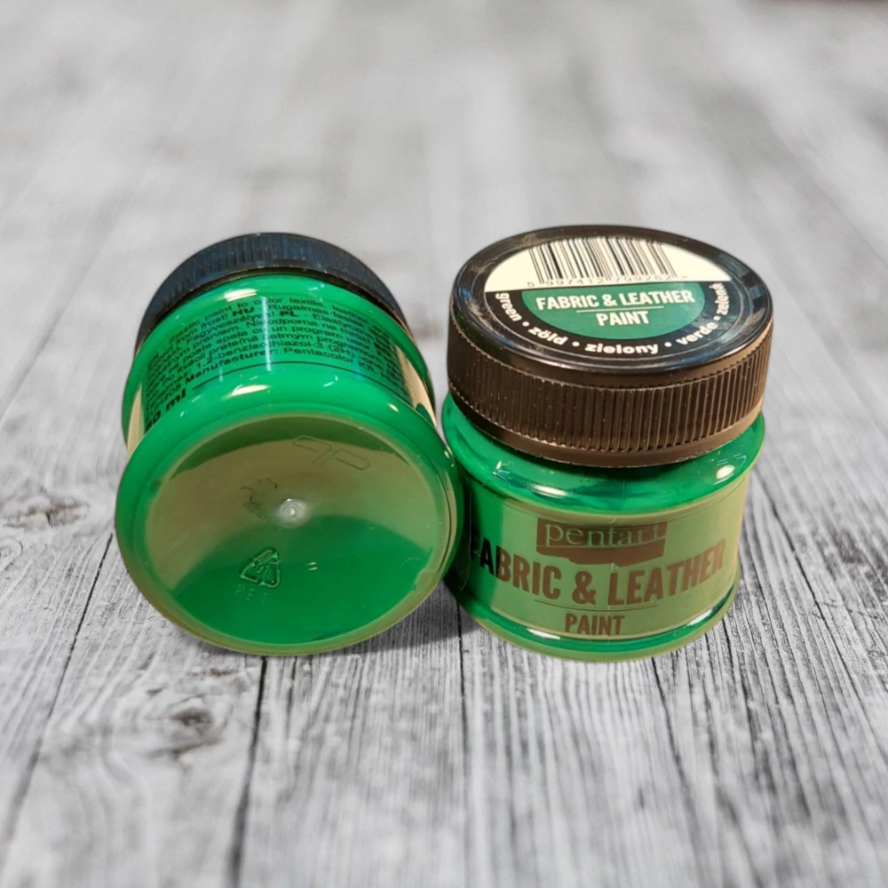 Farba na kožu 50ml - zelená