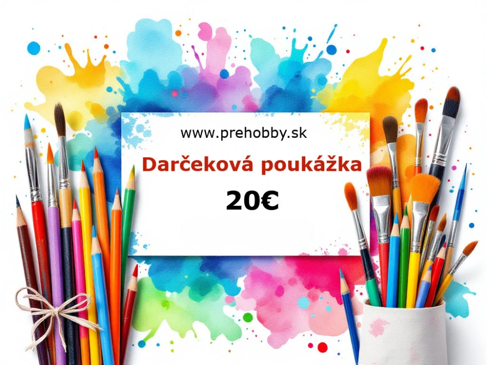 Darčeková poukážka v hodnote 20€