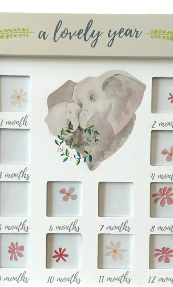 Rám na fotky" A lovely year" stredný