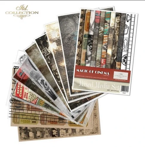 Kreatívna sada papierov - Magic of cinema