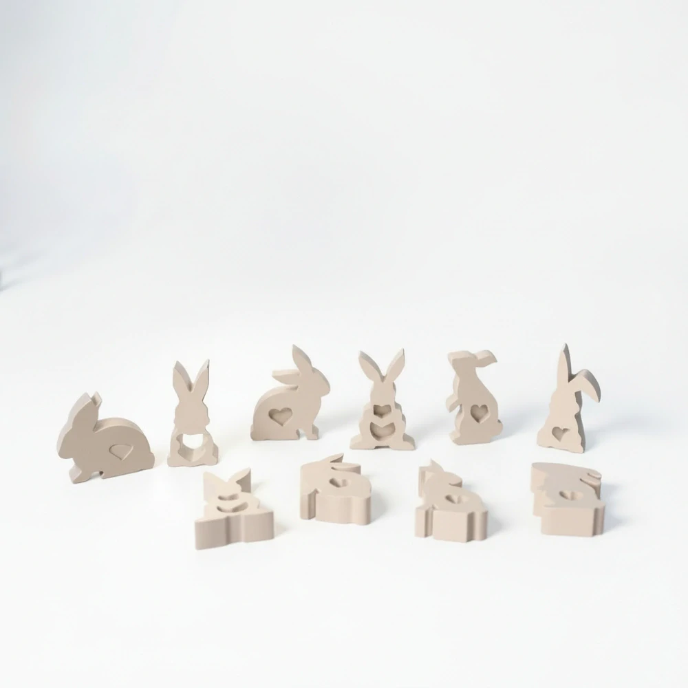 Silikonová forma - zajkovia