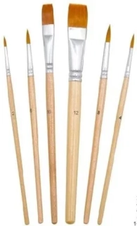 Sada štetcov, 6ks /2,4,6,8,10,12
