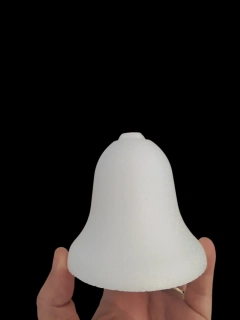 Polystyrénový zvon, výška 8 cm