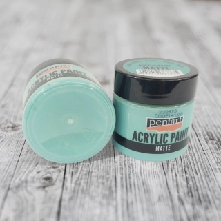 Matná akrylová farba, 50 ml - mäta