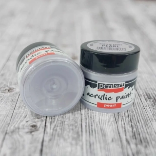 Perleť akrylová farba 50 ml - fialová