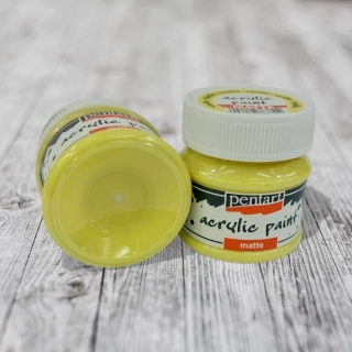 Matná akrylová farba, 50 ml -vanilková