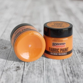 Farba na textil Pentart 50ml - oranžová