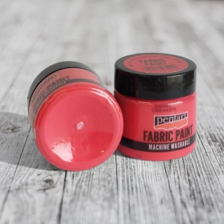 Farba na textil Pentart 50ml - červená