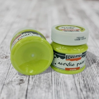 Matná akrylová farba, 50 ml- limetta