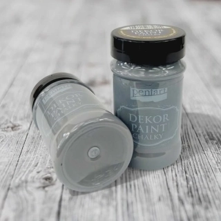 Decor Paint Soft 100ml-grafitová