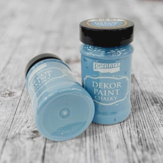 Decor Paint Soft 100ml-ľanová modrá