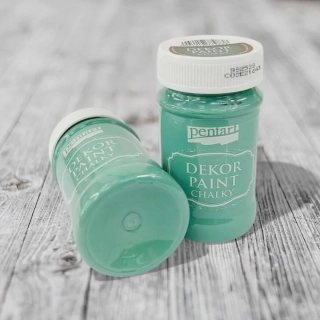 Decor Paint Soft 100ml-tyrkysovo zelená