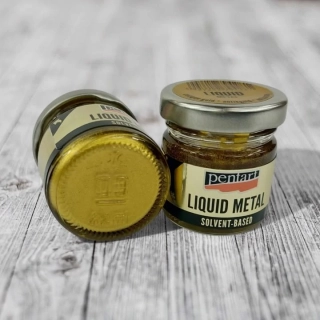 Tekutý kov 30ml- antické zlato