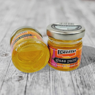 Farba na sklo 30 ml - transparentná