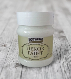 Decor Paint Soft 230 ml - krémovobiela