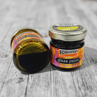 Farba na sklo 30 ml - žltá