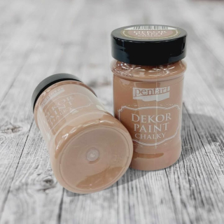 Decor Paint Soft 100ml - vintage hnedá