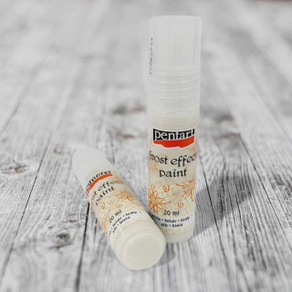 Farba na satinovanie, 20 ml biela 