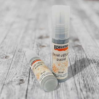 Farba na satinovanie, 20 ml strieborná 