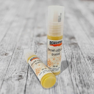 Farba na satinovanie, 20 ml zlatá