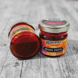 Farba na sklo 30 ml - pink