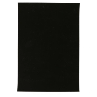 Filc čierny 42x50cm, hrúbka 1mm, 1ks
