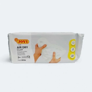 Samotvrdnúca modelovacia hmota JOVI 1000 g biela