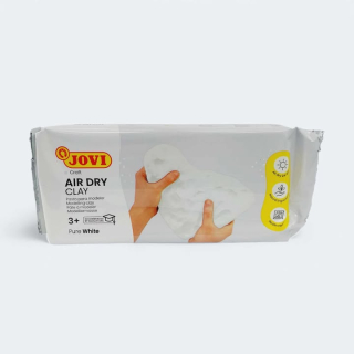 Samotvrdnúca modelovacia hmota JOVI 500 g biela