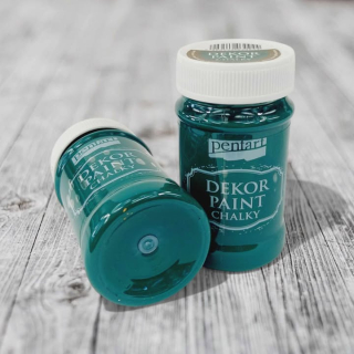 Decor Paint Soft 100 ml - jedlová zelená