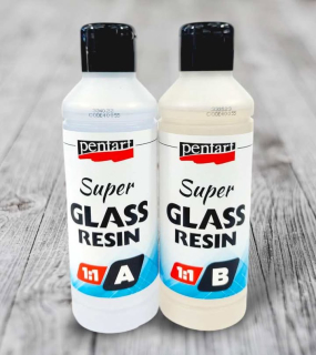 Dvojzložkový super lak na báze umelej živice /1:1/, 2x250ml