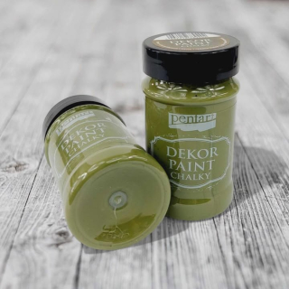 Decor Paint Soft 100ml-tŕňovozelená