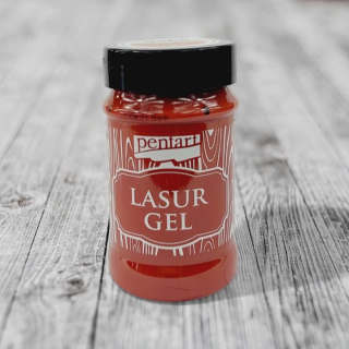 Lazúrový gél 100ml- mahagón