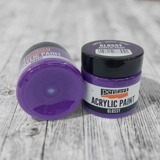 Lesklá akrylová farba, PENTART 50 ml - ametist