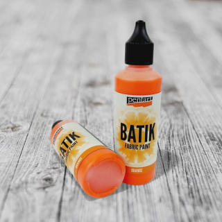 Batikovacia farba 80 ml - oranžová