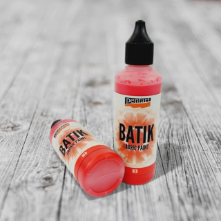Batikovacia farba 80 ml - červená