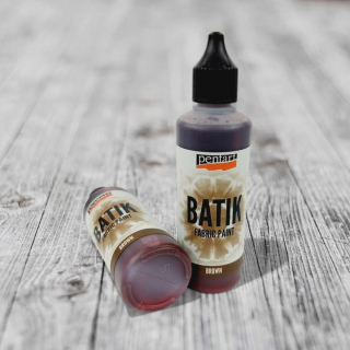 Batikovacia farba 80 ml - hnedá
