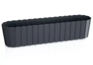 Truhlík na kvety, kvetináč 60 cm, antracit