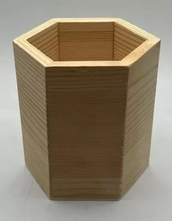 Držiak na ceruzky hexagon 9,5x9 cm