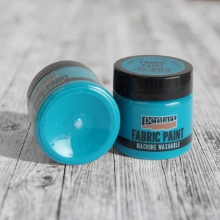 Farba na textil Pentart 50ml - tyrkys