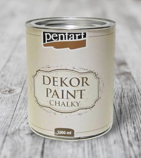 Decor Paint Soft 1000ml- krémovo biela