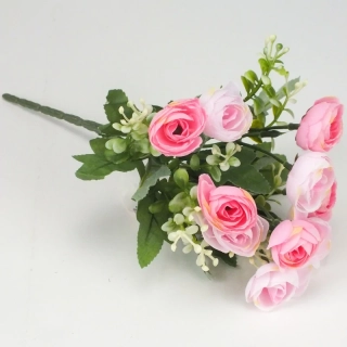 Umelá kytica - iskerník, ružový
