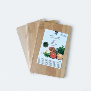 Bambusová doska na krájanie malá - 22x14x0,8cm