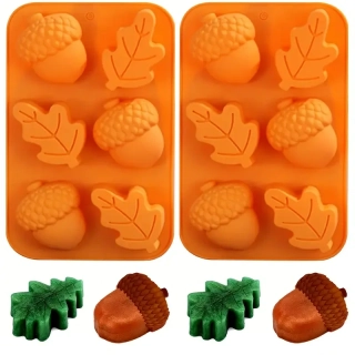 Profesionálna silikónová forma, jesenné plody - veľké