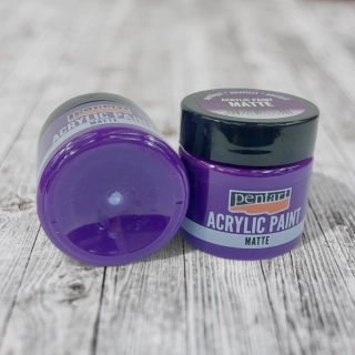 Matná akrylová farba, 50 ml-ametist
