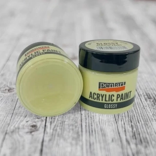 Lesklá akrylová farba, PENTART 50 ml -maslová