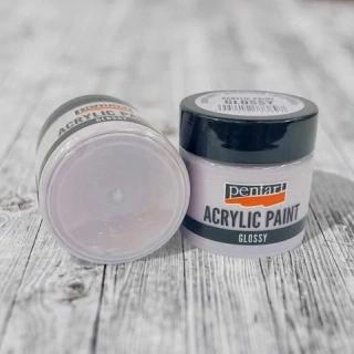 Lesklá akrylová farba, PENTART 50 ml -past. fialová